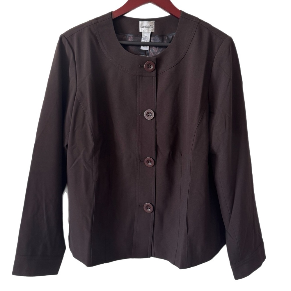 CHICO’S NWT Natalya Jacket Sz L